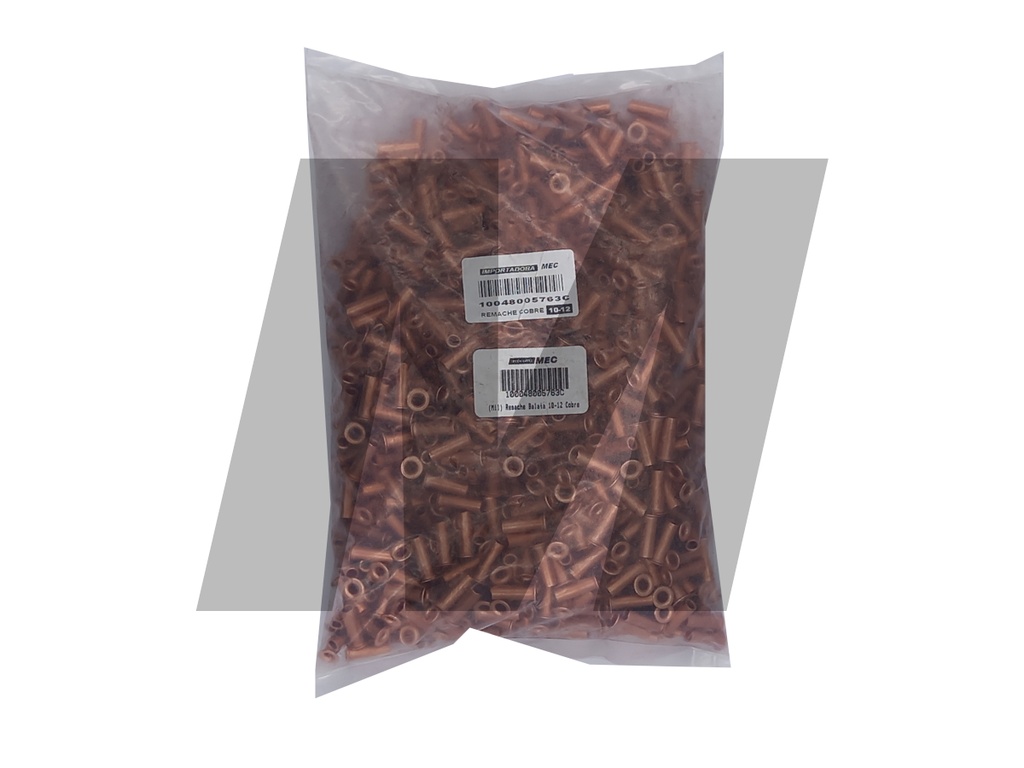 REMACHE BALATA 10-12 TUBULAR COBRE (MIL)