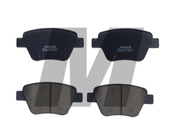 PASTILLA DE FRENO AUDI A3 2.0 04-13 TRASERA
