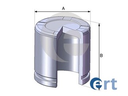PISTON CALIPER CITROEN/PEUGEOT AX/JUMPER/ZX/205/206/306/BOXER DELANTERO 48MM ALTURA 49MM