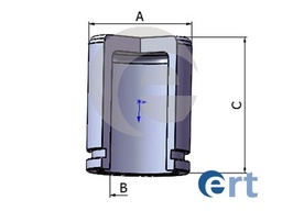 PISTON CALIPER NISSAN/MAZDA/SUBARU TERRANO/FORESTER/IMPRESA/B2600 DELANTERO 43MM ALTURA 48MM