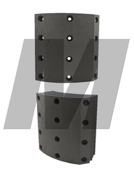BALATA DE FRENO STD  SV27D ANCHO 203MM PERF 12 LARGO 213MM