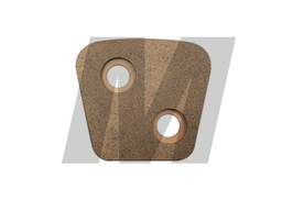 PASTILLA CERAMICA EMBRAGUE 2 PERF DIAGONAL 4.0 MM IZQ-DER