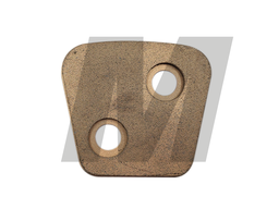 PASTILLA CERAMICA EMBRAGUE 2 PERF DIAGONAL 4.0 MM DER-IZQ