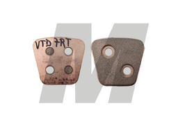 PASTILLA CERAMICA EMBRAGUE 2 PERF DIAGONAL 4.5 MM DER-IZQ