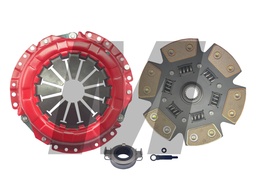 KIT EMBRAGUE COMPETICION TOYOTA 215X21X24.3 PLANO