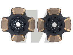 DISCO EMBRAGUE 14X10X2 (8 RESORTES, 4 ALETAS)A