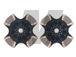 DISCO EMBRAGUE 15-1/2X10X2 (7 RESORTES, 4 ALETAS) BAJO