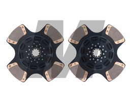 DISCO EMBRAGUE 15-1/2X10X2 (8 RESORTES, 4 ALETAS)A