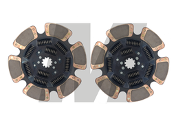 DISCO EMBRAGUE 15-1/2X10X2 (9 RESORTES, 6 ALETAS)A
