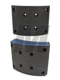 BALATA DE FRENO STD 1304 ANCHO 160MM PERF 8 LARGO 230MM
