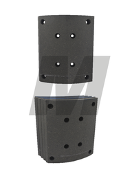 BALATA DE FRENO STD 4657 ANCHO 220MM PERF 18 LARGO 232/190MM