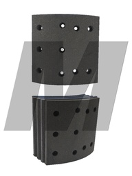 BALATA DE FRENO 1X VOLARE NUEVO AG03X ANCHO 150MM PERF 10 LARGO 145MM