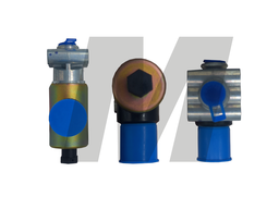 VALVULA SELENOIDE TIPO WABCO 24V 10,2BAR DAF IVECO MACK MAN MB RENAULT SCANIA VOLVO ENCHUFE HILO FINO