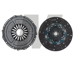 CONJUNTO EMBRAGUE FORD CARGO 916/VW 9-160 327X10X35.2 MOTOR ELECTRONICO PRE AMORTIGUADO