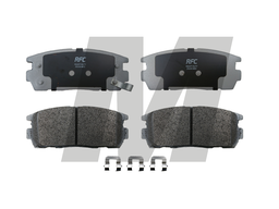 PASTILLA DE FRENO CHEVROLET CAPTIVA 2.0 2006-2015 TRASERA HD