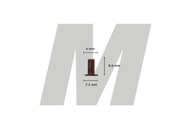 (Mil) Remache Balata 4-5 Cobre